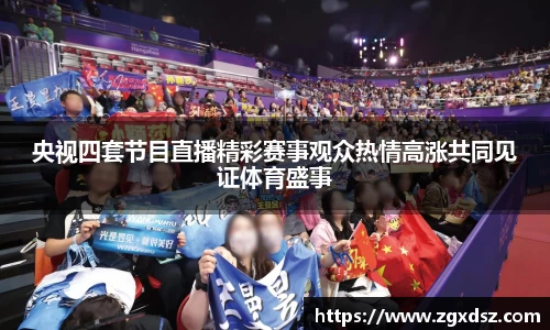 央视四套节目直播精彩赛事观众热情高涨共同见证体育盛事